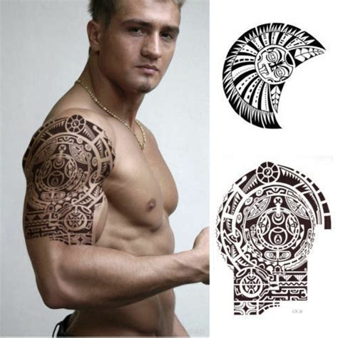 However, his second tattoo was a travel from contemporary, being a traditional samoan style of tattoo all over his eventually left get. 2 Pcs Large Temporary Tattoos Similar Dwayne Johnson Arm ...