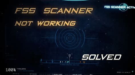 We did not find results for: Elite Dangerous FSS Scanner not working. SOLVED - YouTube