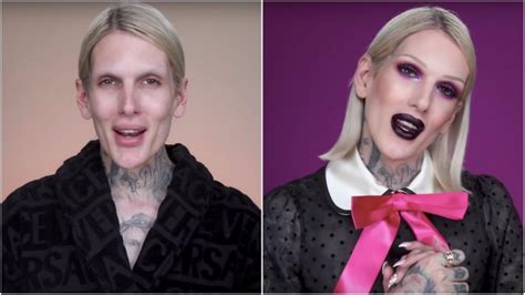 Makeup artist and youtuber jeffree star says $2.5 million worth of makeup — including unreleased products — has been stolen from his jeffree star the announcement came after jeffree tweeted on monday that he was spending his night with the fbi tracking down black market makeup sellers. YouTube stars unrecognizable without makeup