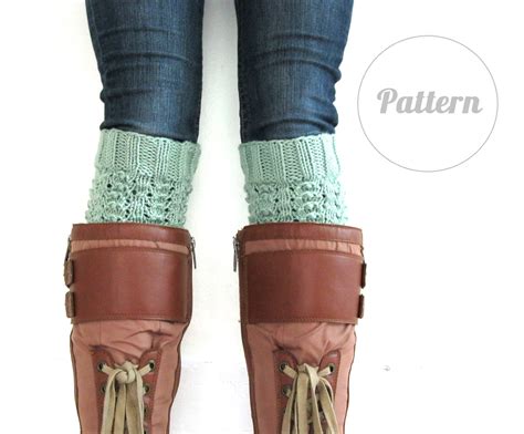 Check spelling or type a new query. Funky Fresh Fraziers: Knitted Boot Cuff Pattern