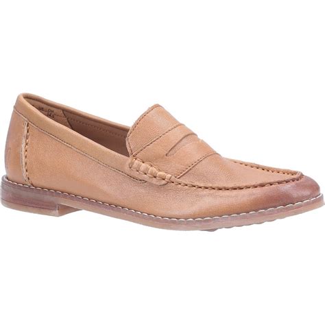 Shop with afterpay* free shipping on purchases over $70. Hush Puppies Womens Wren Slip On Leather Loafer Shoes | eBay