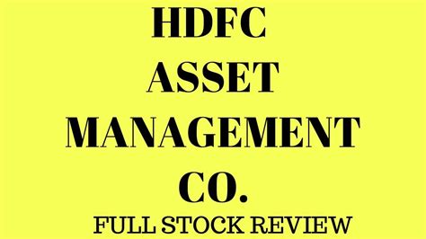 The price and other financial information of hdfc amc is as below Hdfc amc stock review | long term shares LTS | - YouTube