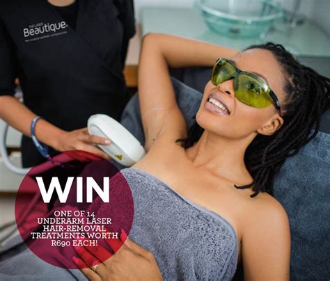 For this reason, laser hair removal involves 4 to 8 treatments, sometimes more. WIN one of 14 underarm laser hair-removal treatments worth ...