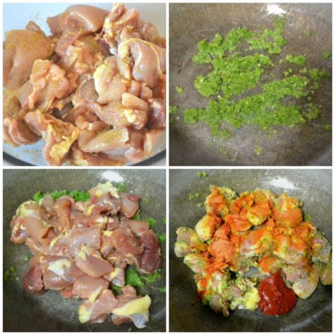 The fresh ingredients are finely chopped in a food processor and used to cook this chicken and rice recipes or to impart flavor. Arroz Con Pollo (Puerto Rican Chicken & Rice) | Recipe ...