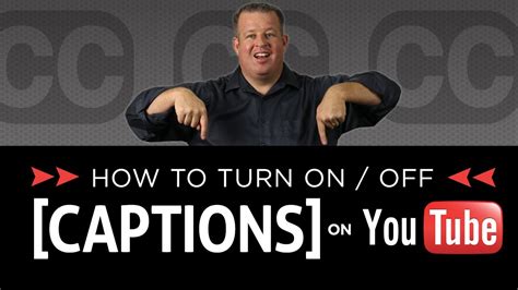 Captioning video is a necessity for some types of content. How to Turn on off Closed Captions and Subtitles on ...