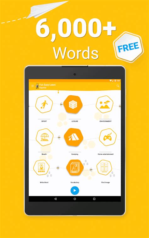 Spanish is a beautiful language to learn; Learn Spanish Vocabulary - 6,000 Words - Android Apps on ...