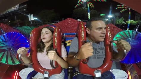 They would occasionally stop people at the top upside down. GIRL PASSES OUT 4 TIMES ON SLINGSHOT RIDE (Compilation ...