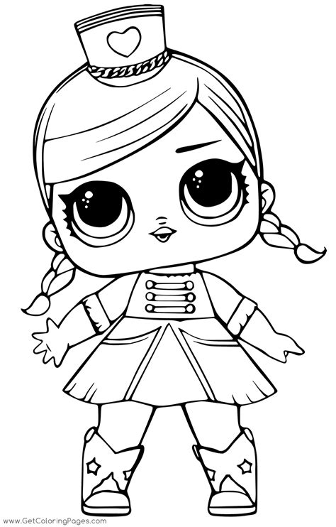 You can print for free in good quality in a4 format. LOL Surprise Doll Coloring Pages - GetColoringPages.com