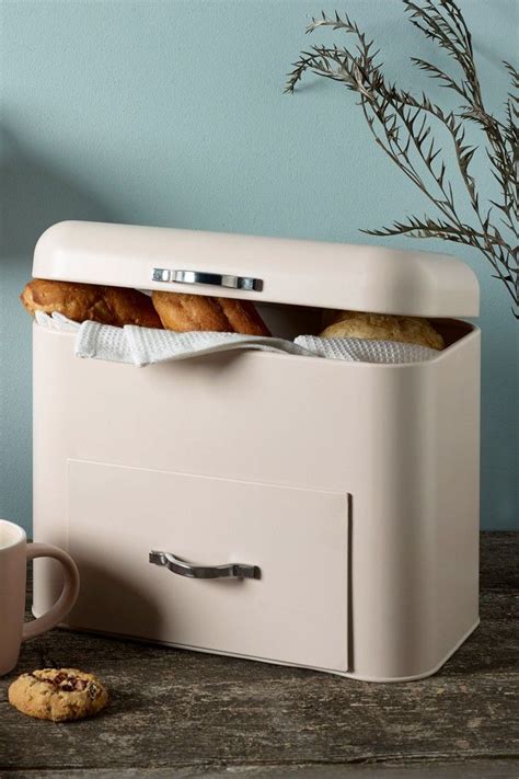 We have tea, coffee and sugar jars, mug trees, kitchen roll holders, bread bins and much more to create a clutter free kitchen. Next Drawer Bread Bin - Pink | Bread bin, Drawer bins, Drawers