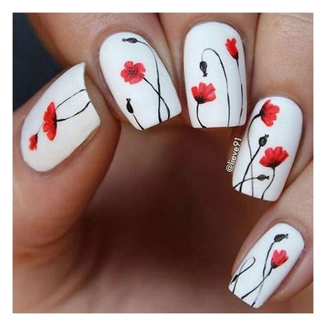 Llegamos con nuevas ideas de uñas decoradas para ti. 10 diseños de uñas con flores perfectas para cualquier ...