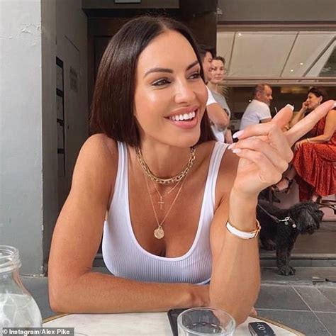 Dressed in scrubs, the brunette flashed a megawatt smile as she strolled down the footpath with her beverage in hand.the newly minted footy wag showed off. Nathan Buckley's glamorous girlfriend Alex Pike reveals her real age - Dinestle News Australia