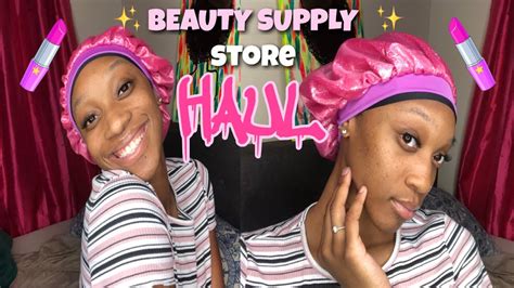 beauty supply store mini haul💋 || Syniah Rose💗 - YouTube