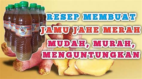 Cara membuat surat izin usaha ternyata tidak seribet yang dipikirkan oleh banyak orang. CARA MEMBUAT JAMU JAHE MERAH | BERKHASIAT, MUDAH, UNTUNG ...