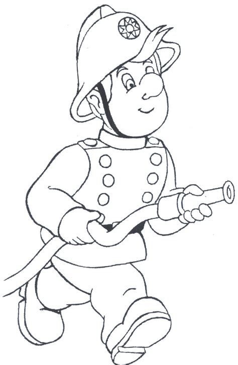 This site has so many great coloring pages to print! Firefighter Coloring Pages - GetColoringPages.com