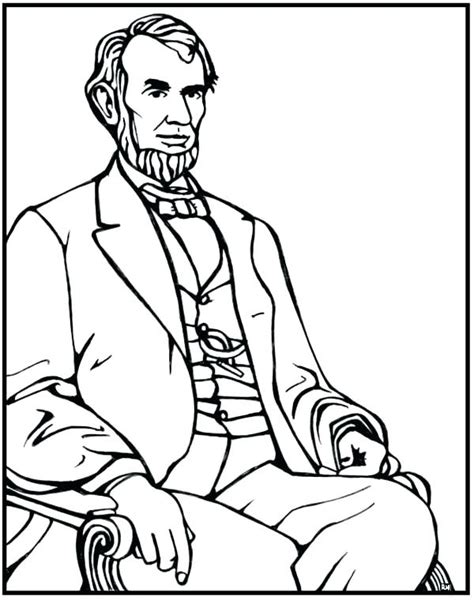 Abraham and sarah with isaac. President Lincoln Coloring Pages at GetColorings.com ...