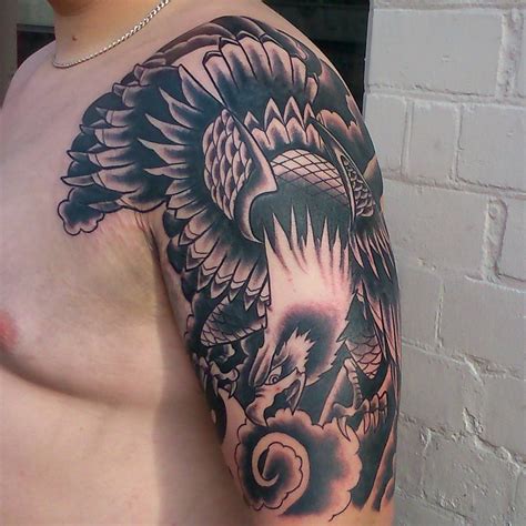 These tattoos are freakin unbelievable. 100+ Best Eagle Tattoo Designs & Meanings - Spread Your ...