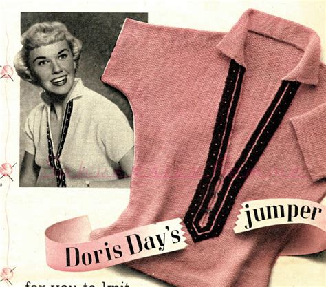 A post shared by вязаниемкyoutube (@knit.blog). The Vintage Pattern Files: 1950's Knitting - Doris Day Jumper