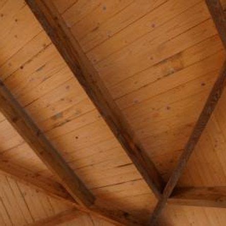 That is the interior ceiling; How to Expose Rafters and Still Provide Insulation ...