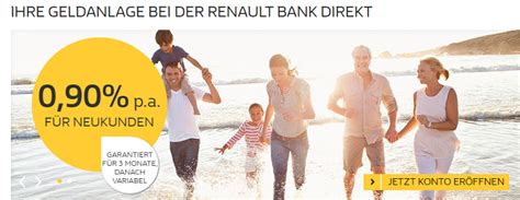 Mit mehr als 65 jahren erfahrung zählt sie zu den renommiertesten autobanken deutschlands und bietet in circa 40 ländern weltweit finanzdienstleistungen rund um das auto an. Renault Direkt Festgeld Erfahrungen & Test - Jetzt lesen ...