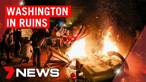 Jump to navigation jump to search. Washington riots: Destruction and looting just metres from the White House | 7NEWS | Downtown ...