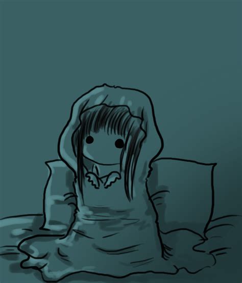 Scared kid with open book and flashlight hiding under blanket. Hiding under the blanket by theREDspy on DeviantArt