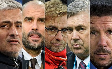 Un privilegio que sí va a tener jose mourinho, al que considera el técnico ideal para el equipo. Mourinho, Guardiola, Klopp, Ancelotti and Simeone have ...