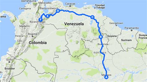 Hace frontera con guinea francesa, venezuela y surinam en la parte norte; Ruta de la yihad a través de Venezuela