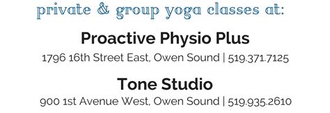 1/2 mile south of hwy 26, follow signs. Shannon Crow Yoga Classes Owen Sound - Shannon Crow