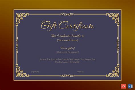 Blackrock gift certificates cannot be used toward rental events, blackrock's gala for the arts, or. Beauty in Black Gift Certificate Template - GCT | Gift ...