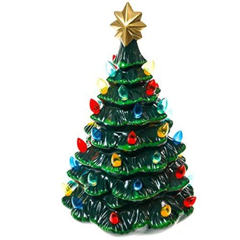 Cracker barrel old country store, inc. Christmas Tree - Cracker Barrel | Ceramic christmas trees ...