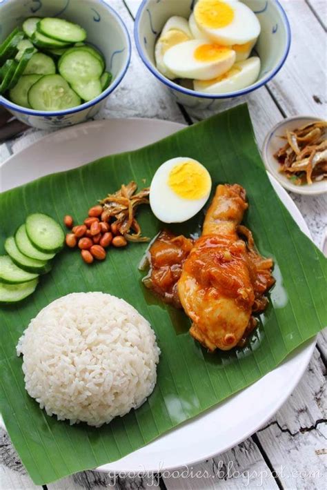 Sie waren bereits in village park restaurant?teilen sie ihre erfahrung! Recipe: Nasi lemak with Malaysian sweet chilli chicken ...