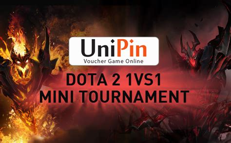Depending on what kind of tourney it will be, there will be different ways of holding it. UNIPIN DOTA 2 1vs1 Mini Tournament
