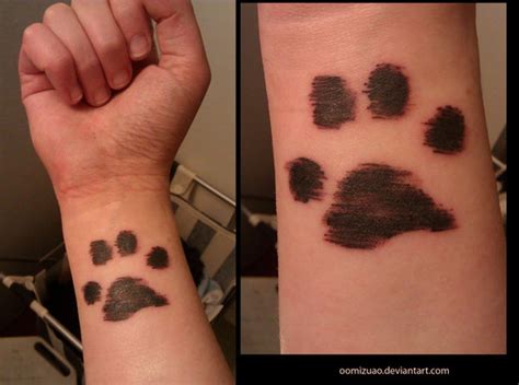 See more ideas about dog tattoos, pawprint tattoo, tattoos. 35 Awesome Wrist Paw Tattoos
