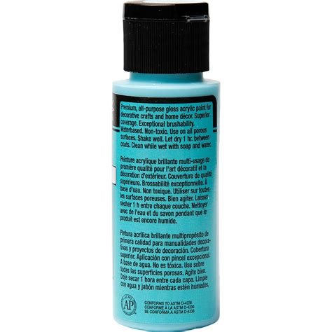 Build up the thickness with mediums depending on the acrylic medium that you choose, you can also build up the thickness. Shop Plaid FolkArt ® Shiny™ Acrylic Paint - Calypso Sky, 2 ...