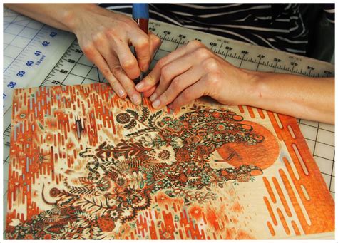 «Ева»: полноцветная гравюра на дереве от Tugboat Printshop