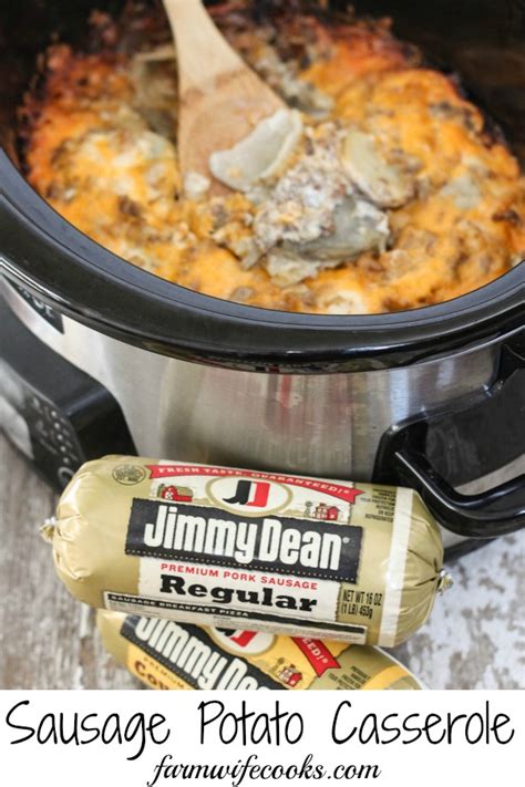 Crockpots vary so yours may need more or less time. Sausage Potato Casserole - The Farmwife Cooks in 2020 ...