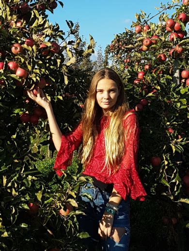 Huge collection, amazing choice, 100+ million high quality, affordable rf and rm images. Beautiful 13 year old girl... picture taken by mom at apple orchard (With images) | Girl ...