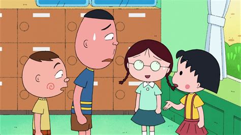 We see the students' crude, charming artwork, but also glimpses into their imaginations through several incredibly animated musical sequences. Chibi Maruko Chan Eng Dub #815 "Having an Adventure with ...