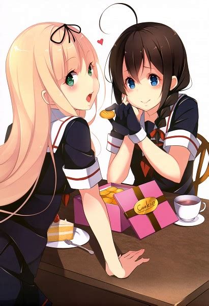 As a fleet raising simulator, players assume the role of an admiral, assembles a fleet of kanmusu ('ship girls' based on ships and submarines). Kantai Collection Image #1793078 - Zerochan Anime Image Board