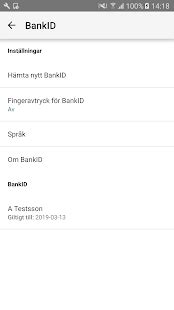 When signing a purchase contract, submitting bids for. BankID säkerhetsapp - Android-appar på Google Play