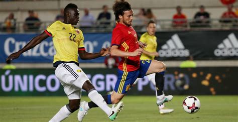 Calendario en línea con feriados. España y Colombia empatan 2-2 en el amistoso en Murcia ...