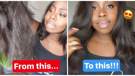 How to REVIVE YOUR MATTED SYNTHETIC WIG | LIKE NEW IN 5 ...
