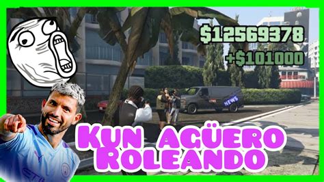 Toca aprender de lo que pasó y seguir mejorando. el Kun Agüero vuelve a Jugar GTA V pero en ROLEPLAY ...