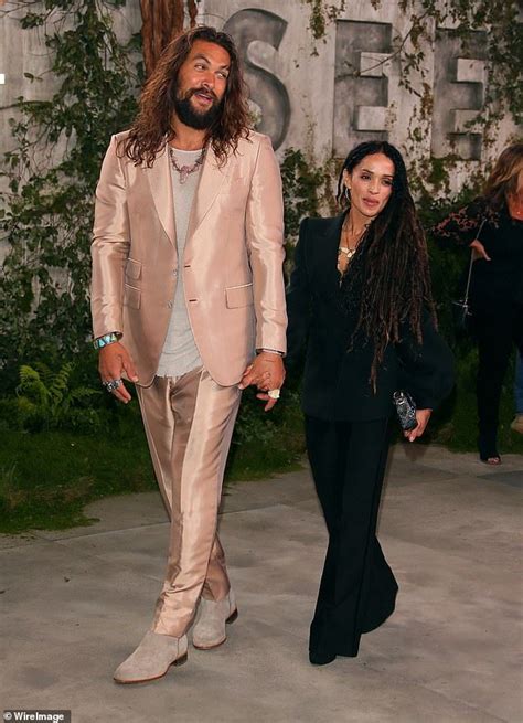 Maybe you would like to learn more about one of these? Jason Momoa and wife Lisa Bonet hit the red carpet at See ...