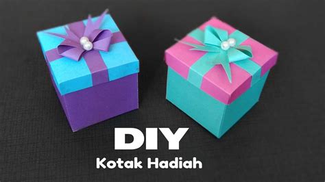 Kotak kotak info dan pengetahuan. Cara Membuat Kotak Hadiah - Paper Gift Box - YouTube