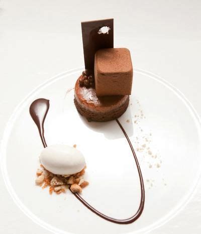 Low carb dessert fine dining dessert. Image result for contemporary chocolate mousse plating ...