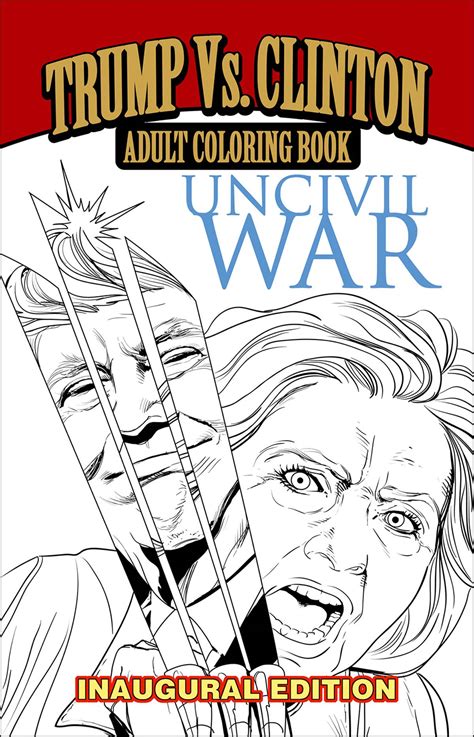 When i heard her impressive speech and Uncivil War (Inaugural Edition Coloring Book) | Fresh Comics