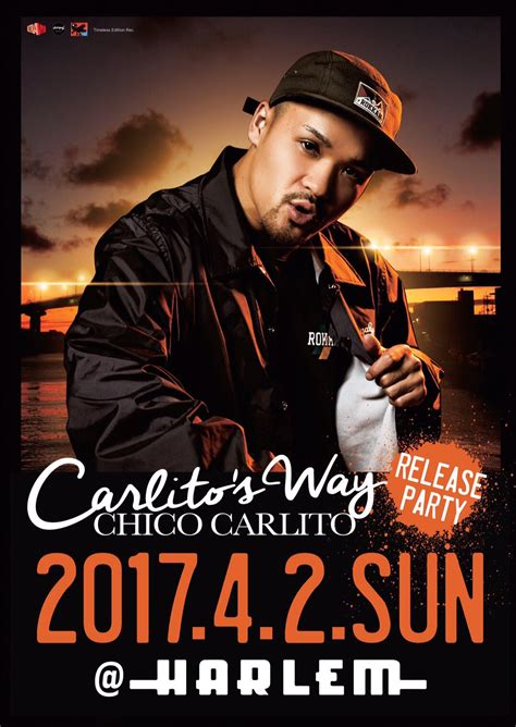 Contact carlito olivero on messenger. CHICO CARLITO、デビューアルバム『Carlito's Way』リースパーティーを4月2日に渋谷 ...