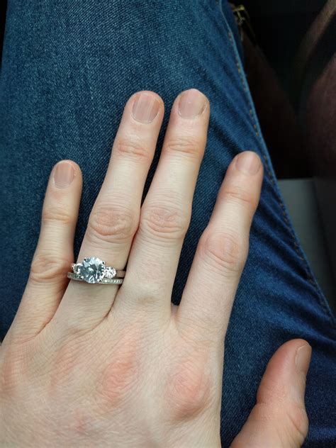 Montana Sapphire Engagement Ring Upgrade | Engagement ring upgrade, Montana sapphire engagement ...
