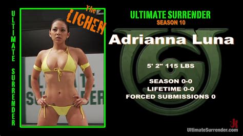 120,049 adrianna luna masturbating free videos found on xvideos for this search. Ultimate Surrender Reviews: Adrianna Luna vs Darling